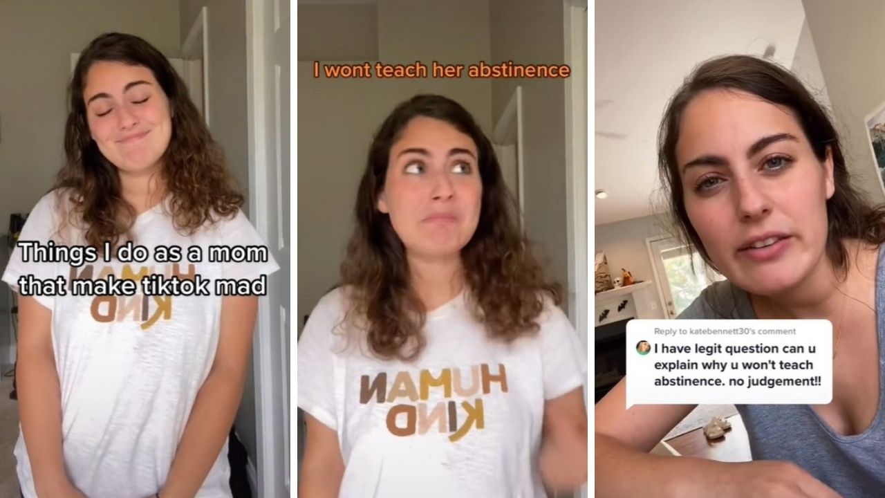 TikTok mum receives hate for refusing to teach girl about abstinence |  Kidspot