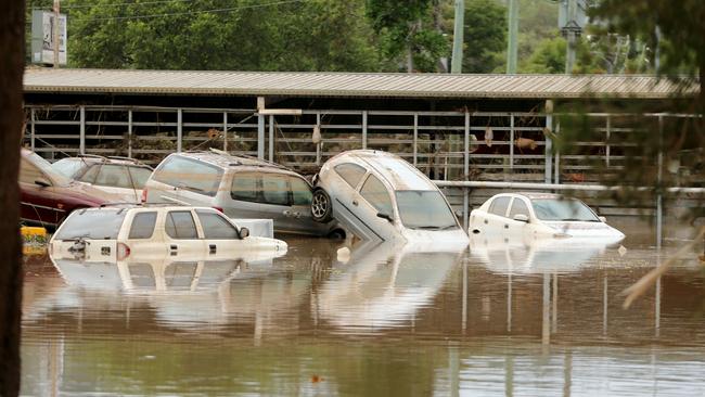 Lismore residents are now faced with a massive clean up effort. Picture: Nathan Edwards