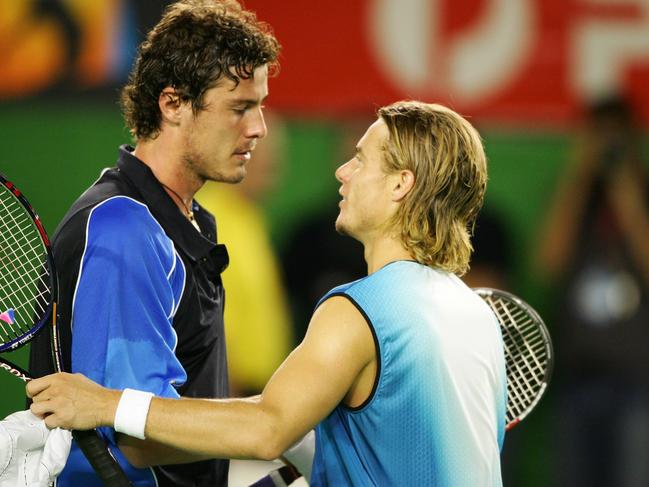 Marat Safin v Lleyton Hewitt. 2005 Australian Open. Mens final.