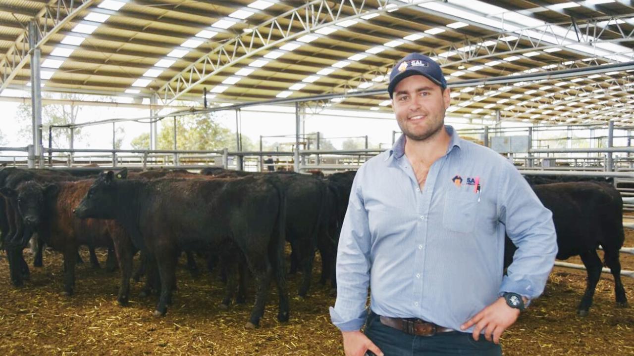 Stock agent Josh Pahl, South Australian Livestock, Naracoorte. Picture: Supplied.