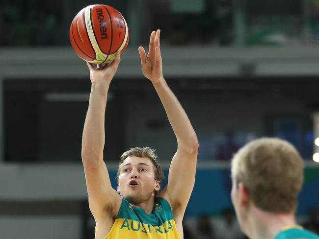 Ryan Broekhoff playing for Australia at the Rio 2016 Olympic Games. Picture: Christian Petersen/Getty Images