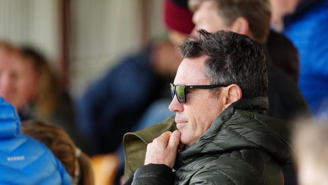 Brad Fittler watching on in Canberra. Picture: Anthony Edgar