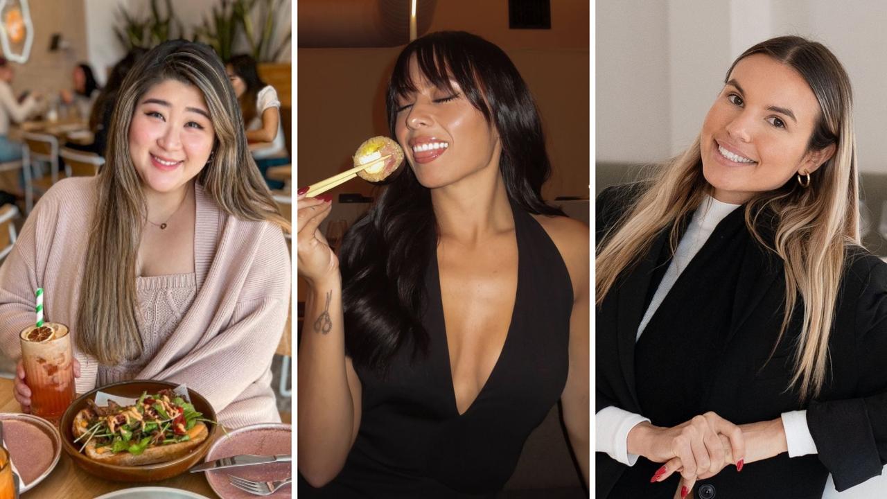 Three of SA's top foodie influencers on Instagram. Pictures: Supplied