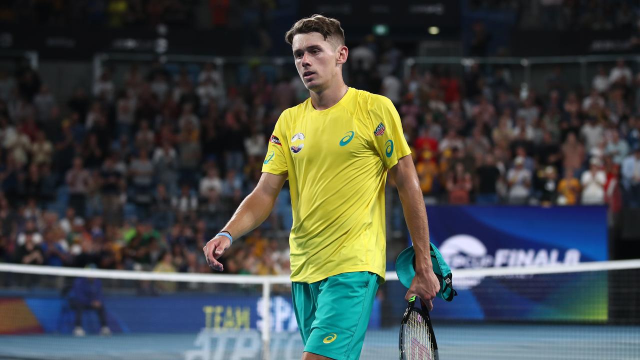 Alex de Minaur might have played his best tennis against Rafael Nadal.