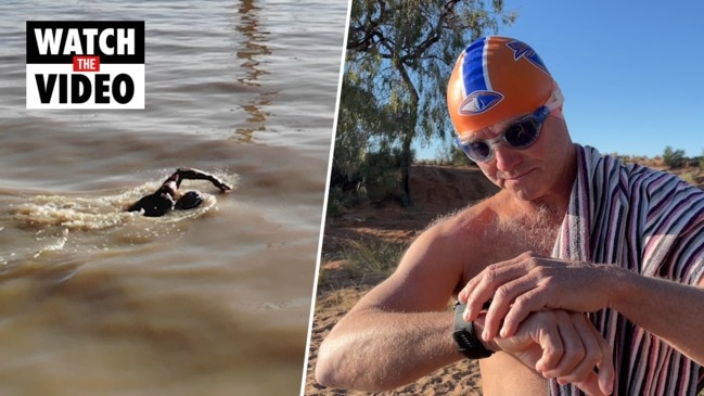 Brendan Cullen trains to swim the English Channel