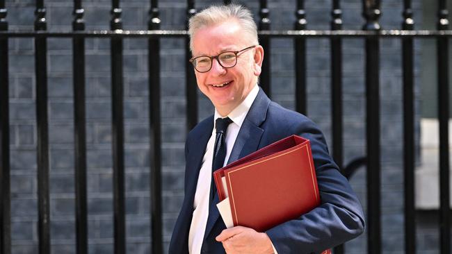 Michael Gove seems to cling on in a spirit of self-loathing Sisyphean repentance.