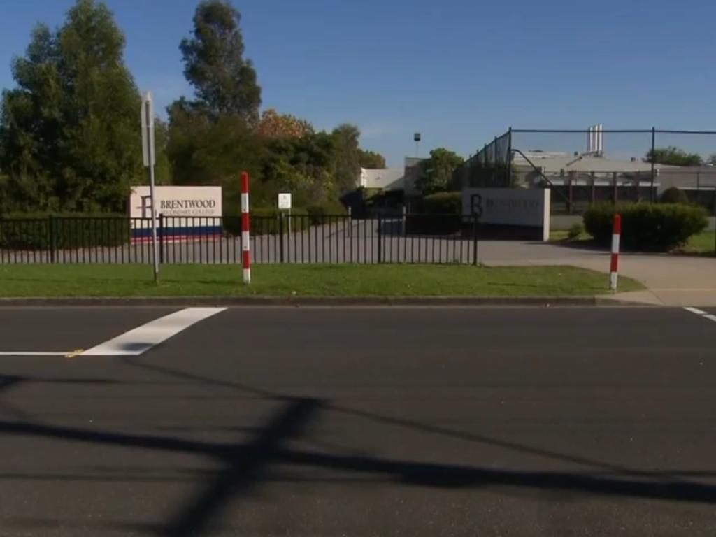 Brentwood Secondary College in Glen Waverley. Picture: 7News