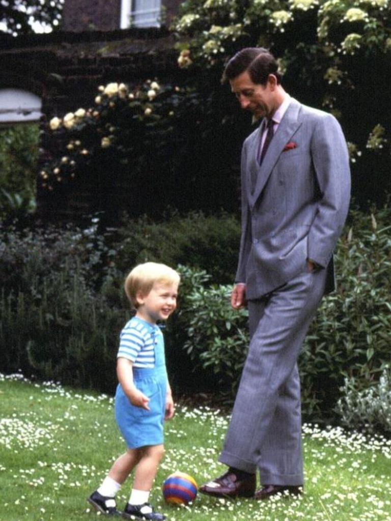 This picture of William and Charles was also shared on Father’s Day. Picture: The Princess of Wales