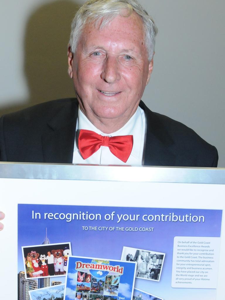 John Longhurst founded Dreamworld on the Gold Coast. Picture: Supplied