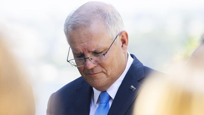 Scott Morrison is supporting Christian Porter, as a minister and on principle. Picture: Getty Images