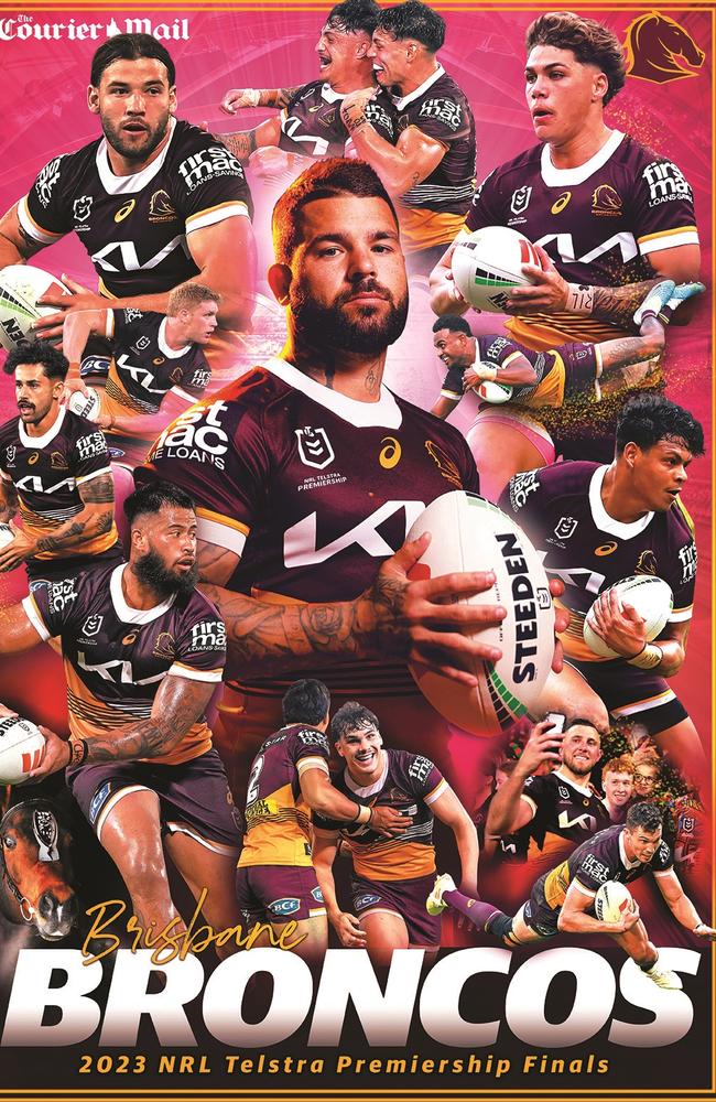 The Broncos hero poster coming to couriermail.com.au