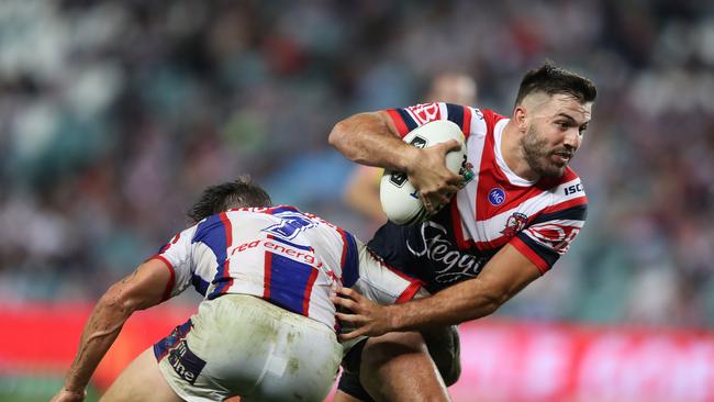 James Tedesco flopped for owners against the Bulldogs. Picture: Brett Costello