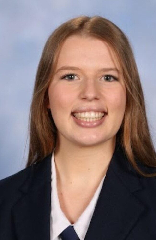 Sienna Morena, Centenary State High School captain. Picture: Contributed