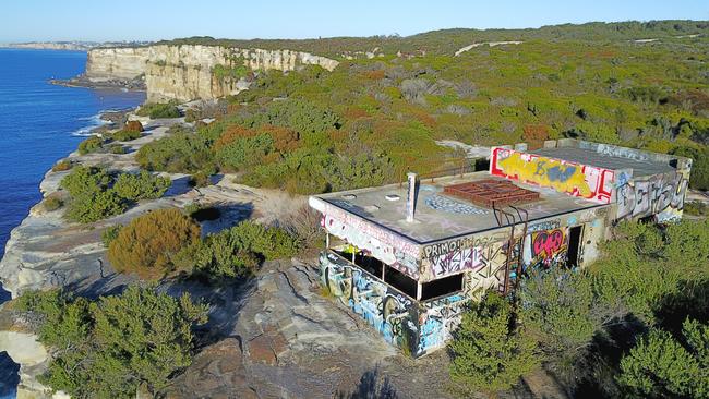 The ShD radar blockhouse at North Head