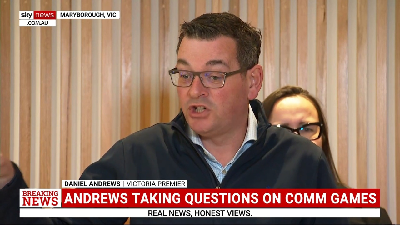 'Machine gunning questions at me’: Dan Andrews lashes out at reporter