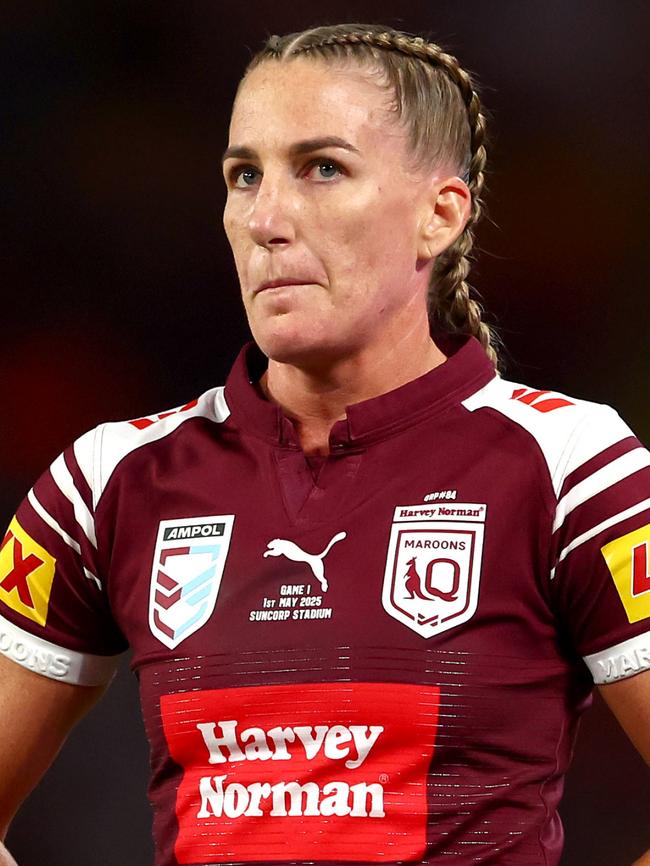 The Maroons skipper was targeted by vile abuse. (Photo by Chris Hyde/Getty Images)