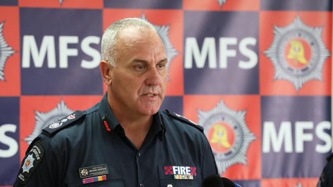 MFS Chief Officer Michael Morgan. (AAP Image/Dean Martin)