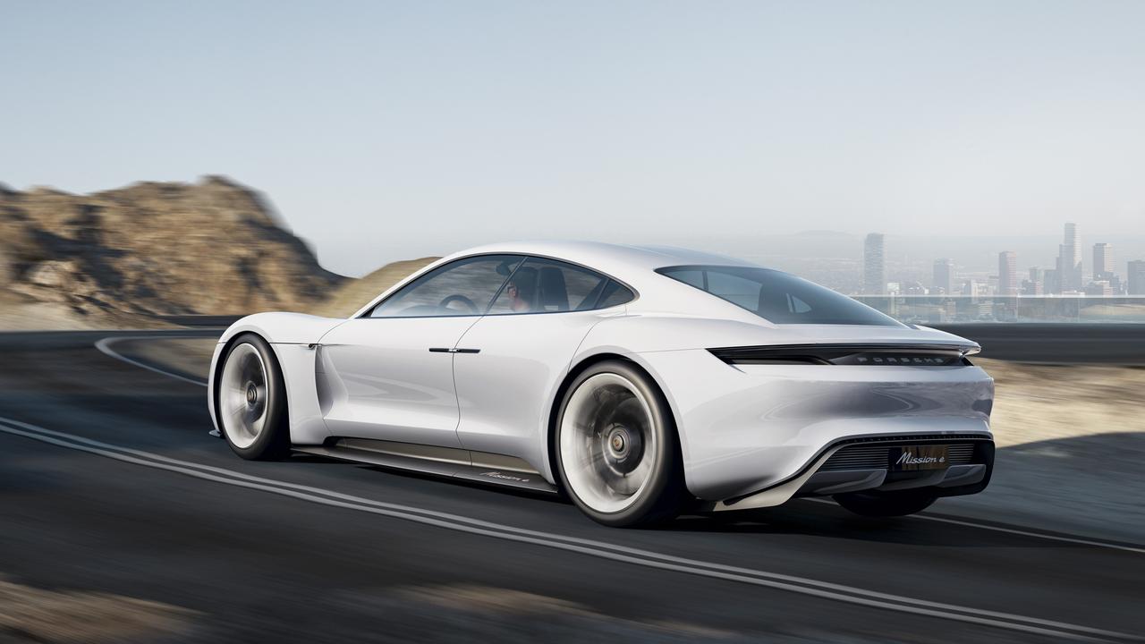 Porsche Mission E concept car