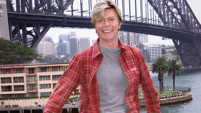 David Bowie in Sydney in 2004.