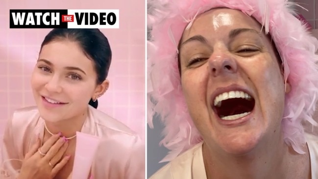 The Australian comedian has shared a hilarious takedown of the make-up and beauty mogul in a video filmed for supermarket brand MCoBeauty.