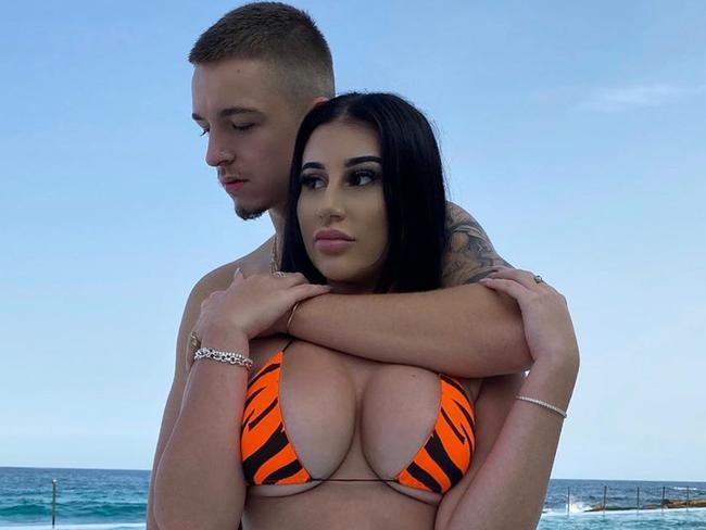 The couple have been on holiday in Bali.