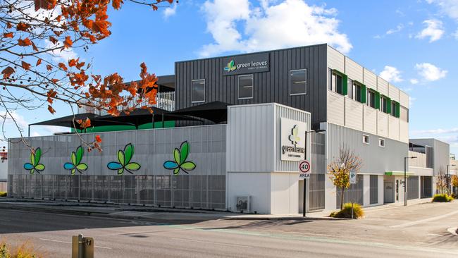 Green Leaves early learning centre at Bowden. Picture: Supplied