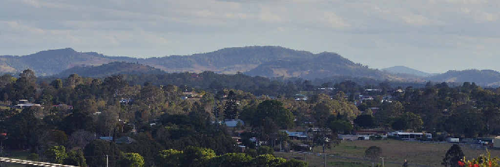 LOVE GYM{PIE: Views to the south and south-west of Gympie, where foreign investors have interests. PHOTO: GREG MILLER