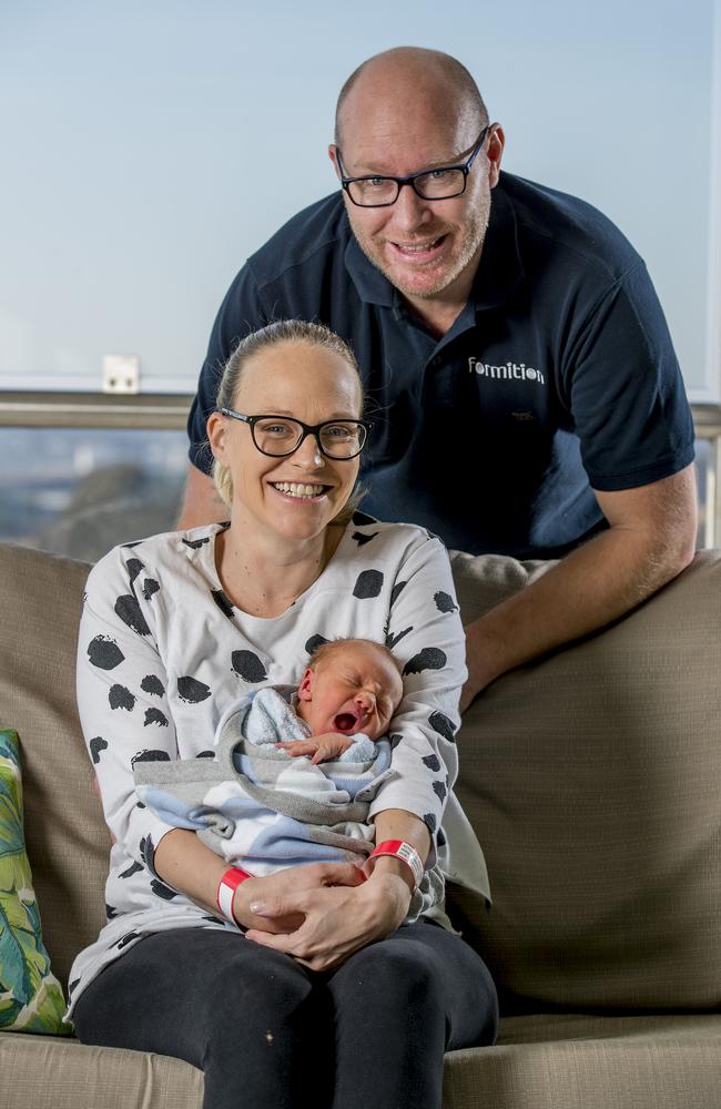 Amy Mitchell came to Gold Coast for a 30th birthday party at 28 weeks pregnant and developed a life threatening DVT. Picture: Jerad Williams