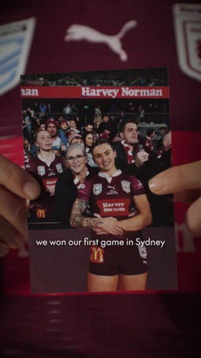 NRLW players share treasured photos