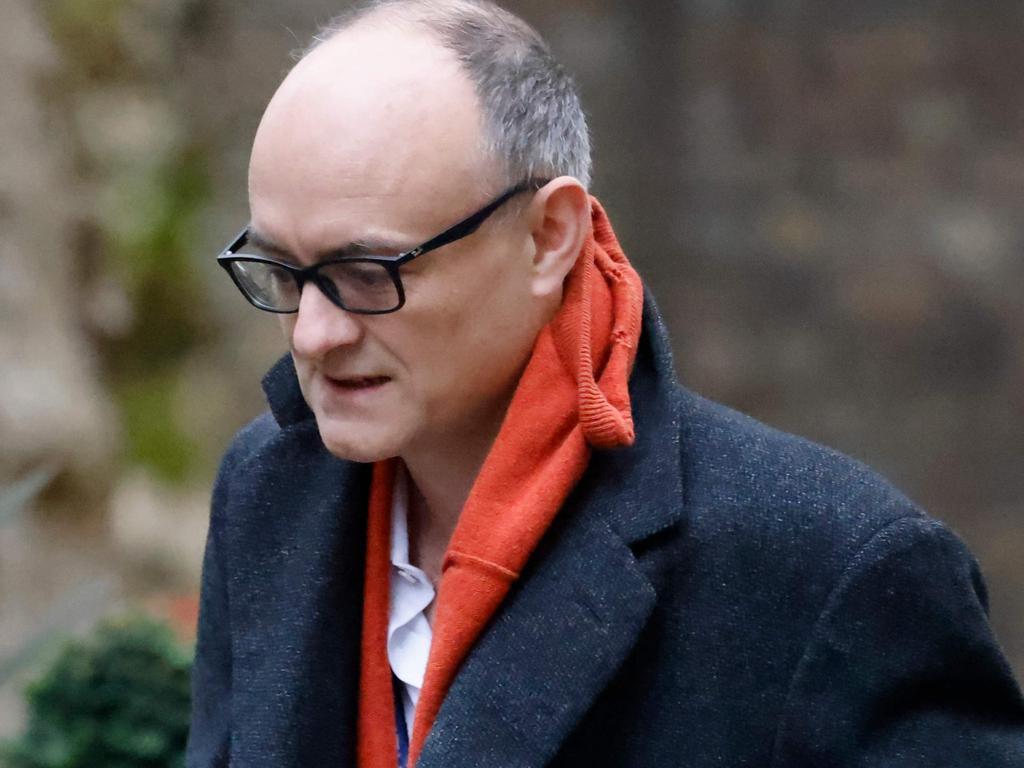 Number 10 special Adviser Dominic Cummings will leave his role after a power struggle inside Number 10 that has left the UK government looking distracted. Picture: Tolga Akmen / AFP