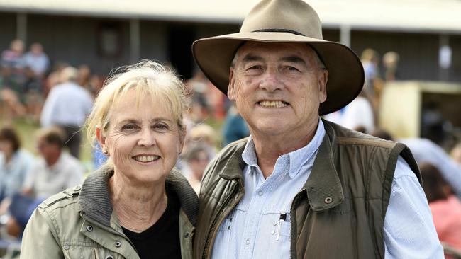 Former mayor Peter Clements, pictured with Bett Clements, says non-essential travel to Kangaroo Island should be stopped. Picture: Naomi Jellicoe