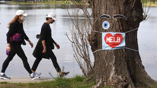 Masks will continue to be seen in Melbourne over the coming months.