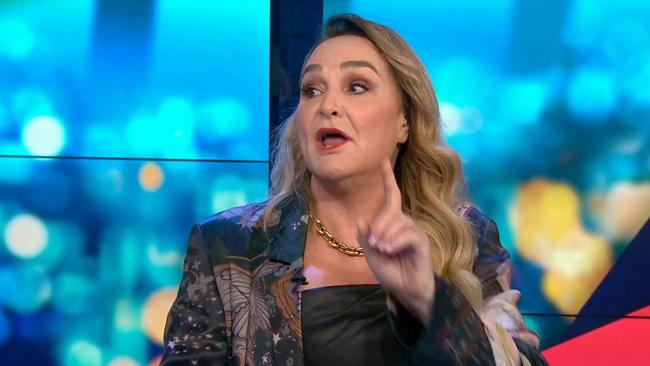 Kate Langbroek made some wild remarks about EVs on The Project. Picture: 10.