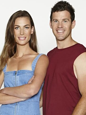 Kate and Harry when they were contestants on House Rules. Picture: Supplied, Channel 7