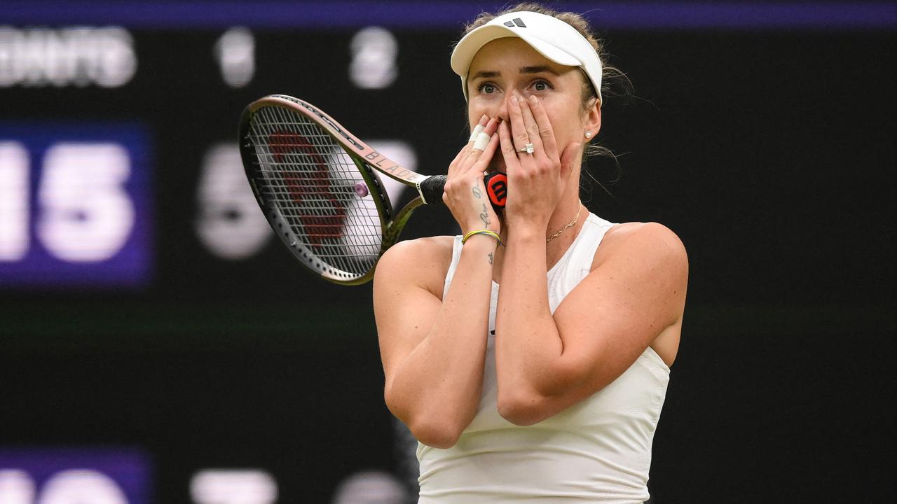Wimbledon 2023 Elina Svitolina win leaves Chris Evert in tears, moves through to semi-final with win over