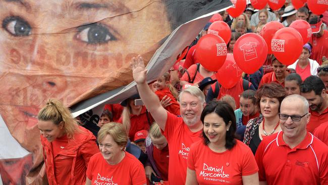 WALK FOR DANIEL: Coast remembers Daniel Morcombe on 11th annual walk. October 30,2015.Photo Patrick Woods / Sunshine Coast Daily