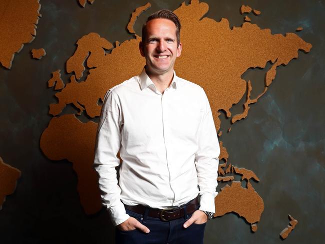 James Thornton is the CEO of Intrepid says the company has experienced a surge in interest. Picture: Aaron Francis/The Australian