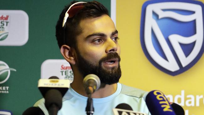 India's captain Virat Kohli was terse during his post-match press conference.