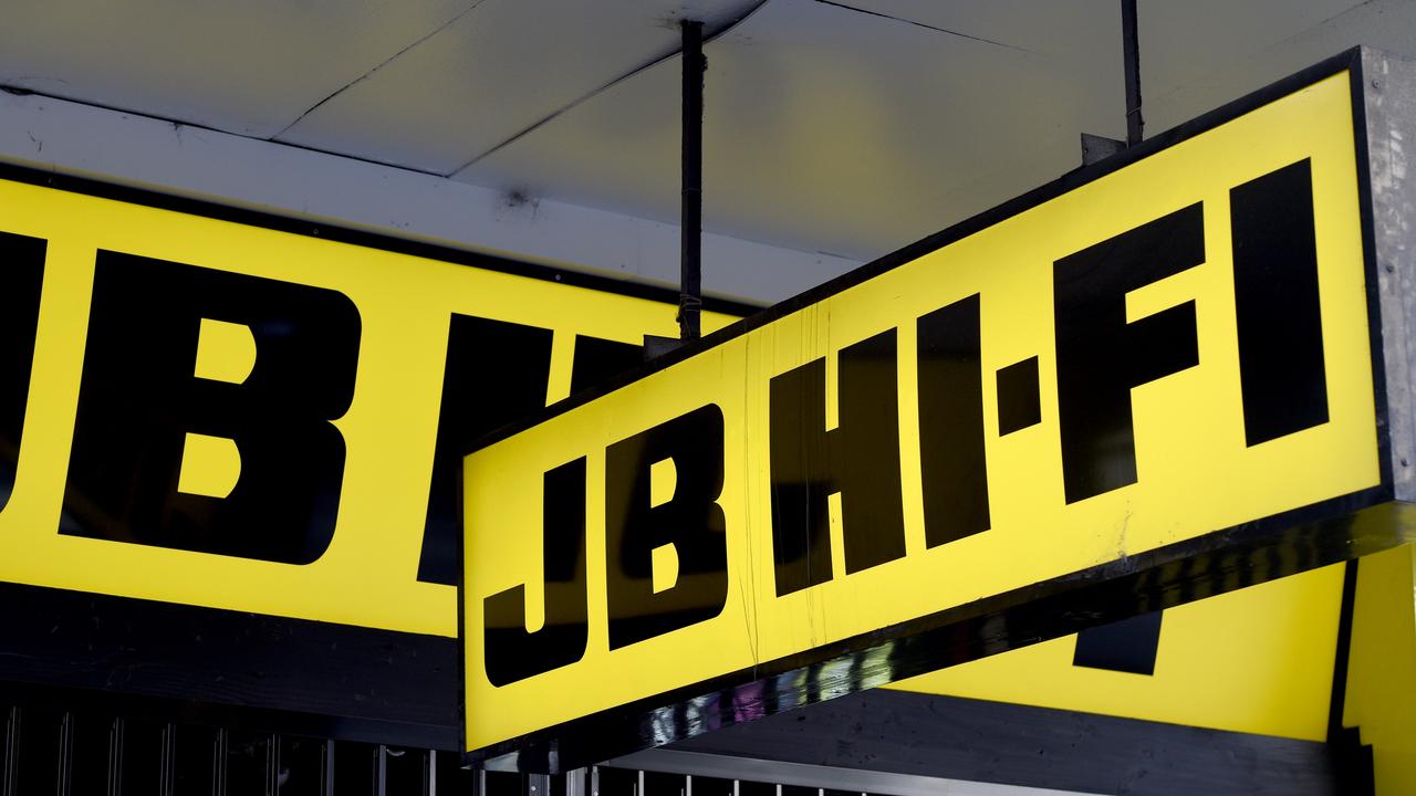 JB Hi-Fi is expected to deliver a sales update later this month. Picture: NCA NewsWire / Andrew Henshaw