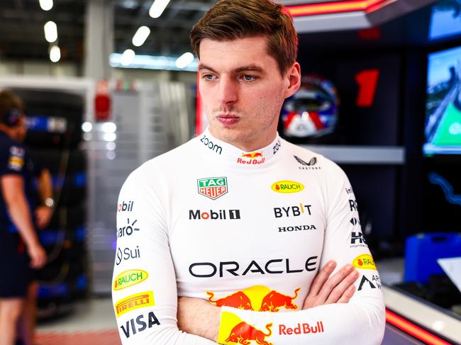 Max Verstappen ahead of the F1 Grand Prix in Jeddah, Saudi Arabia. Picture: Getty Images.