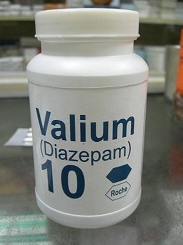 Valium was prescribed with only the briefest mention of sleeping difficulties.