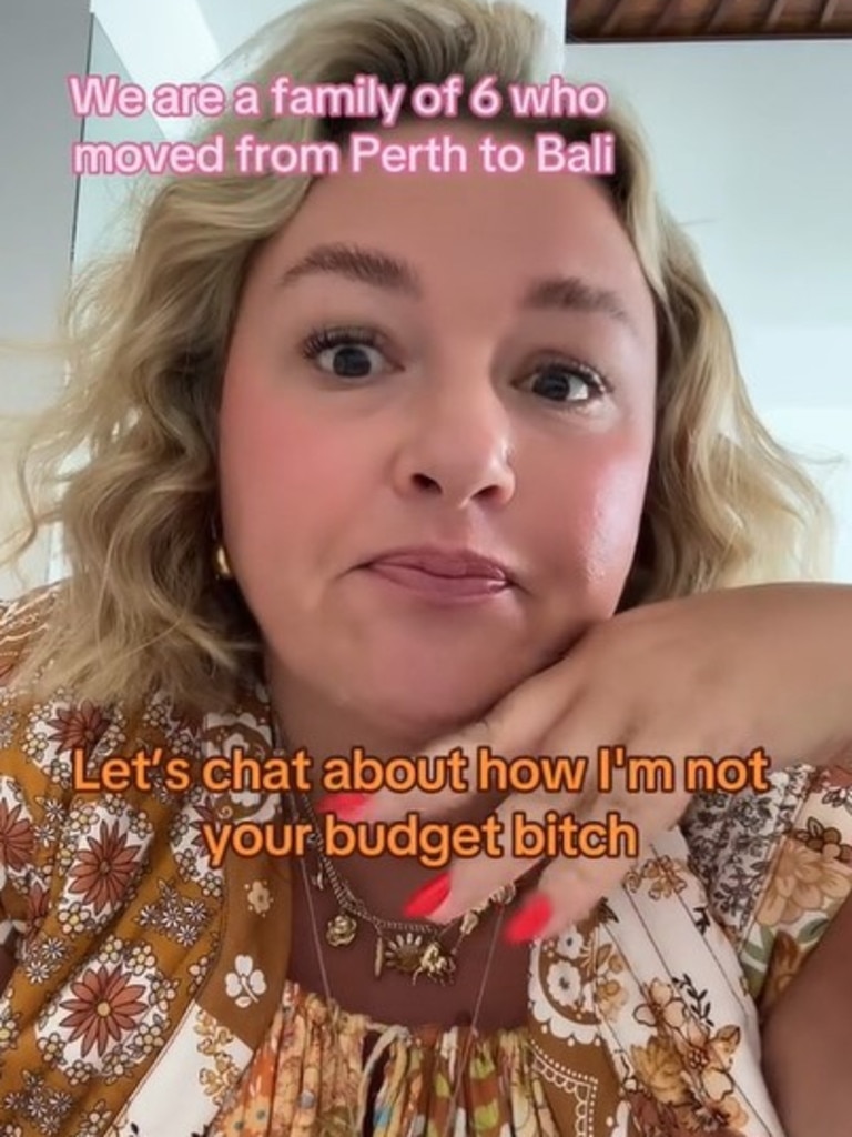 She has been criticised for the video. Picture: TikTok / @kiki.mcgrath.xo