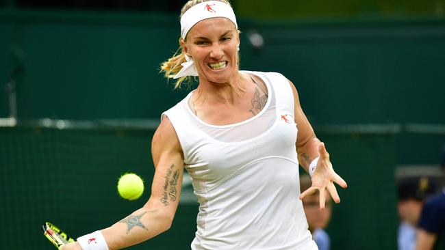 Svetlana Kuznetsova is among the eight-strong Russian tennis team.