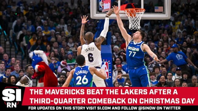 Lakers crush Mavericks amid spate of NBA Christmas Day blowouts