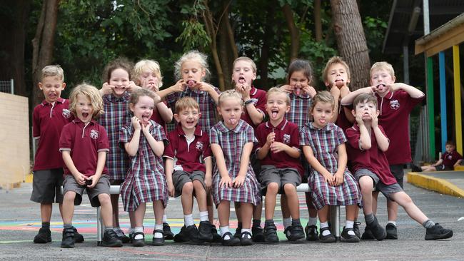 Kinder Yellow at Point Clare Public School. Picture: Sue Graham