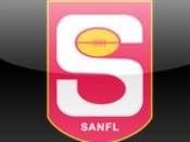 100 Must-Have apps - Top ten sport applications for smartphones. Official SANFL app logo.