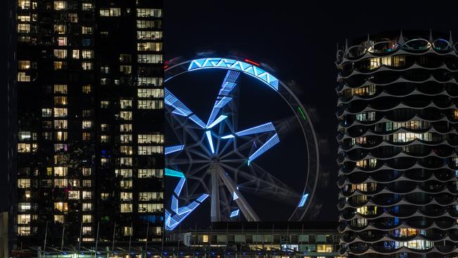 Melbourne Star at Docklands. Picture: Sarah Matray