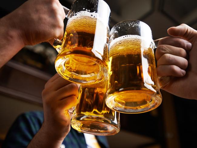 Generic photo of people drinking beer. Picture: iStock