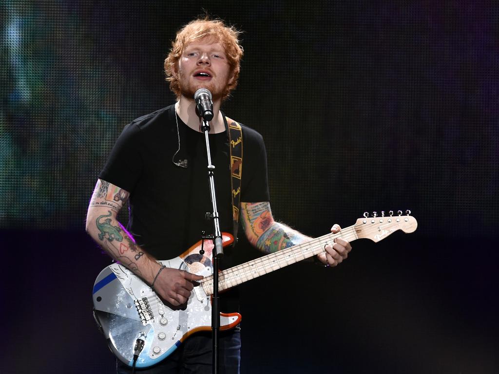 Ed Sheeran is in Brisbane this weekend. Picture: Kevin Winter/Getty Images for iHeartMedia