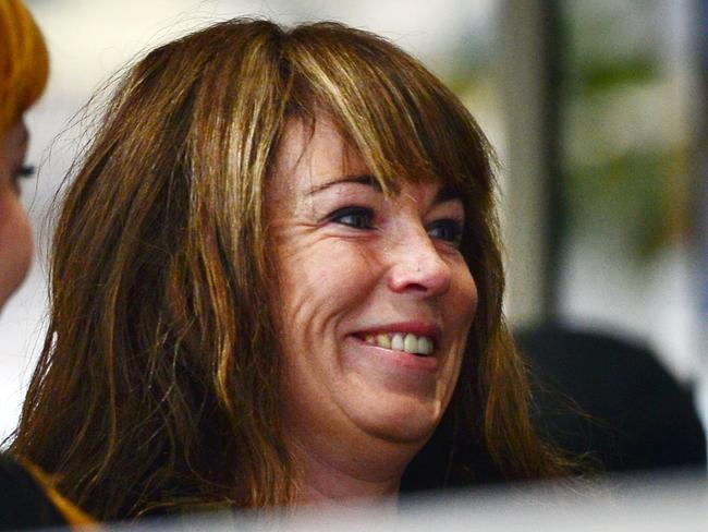 Emma Walters outside the Melbourne Magistrates’ Court on Thursday. Picture: Nicki Connolly